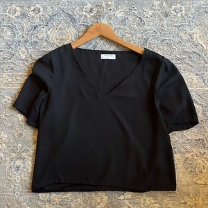 Aritzia - Barton Randy Blouse, Small, Black